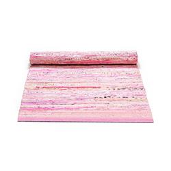 Rug Solid Kludetæppe i pink mix i 75 x 200 cm